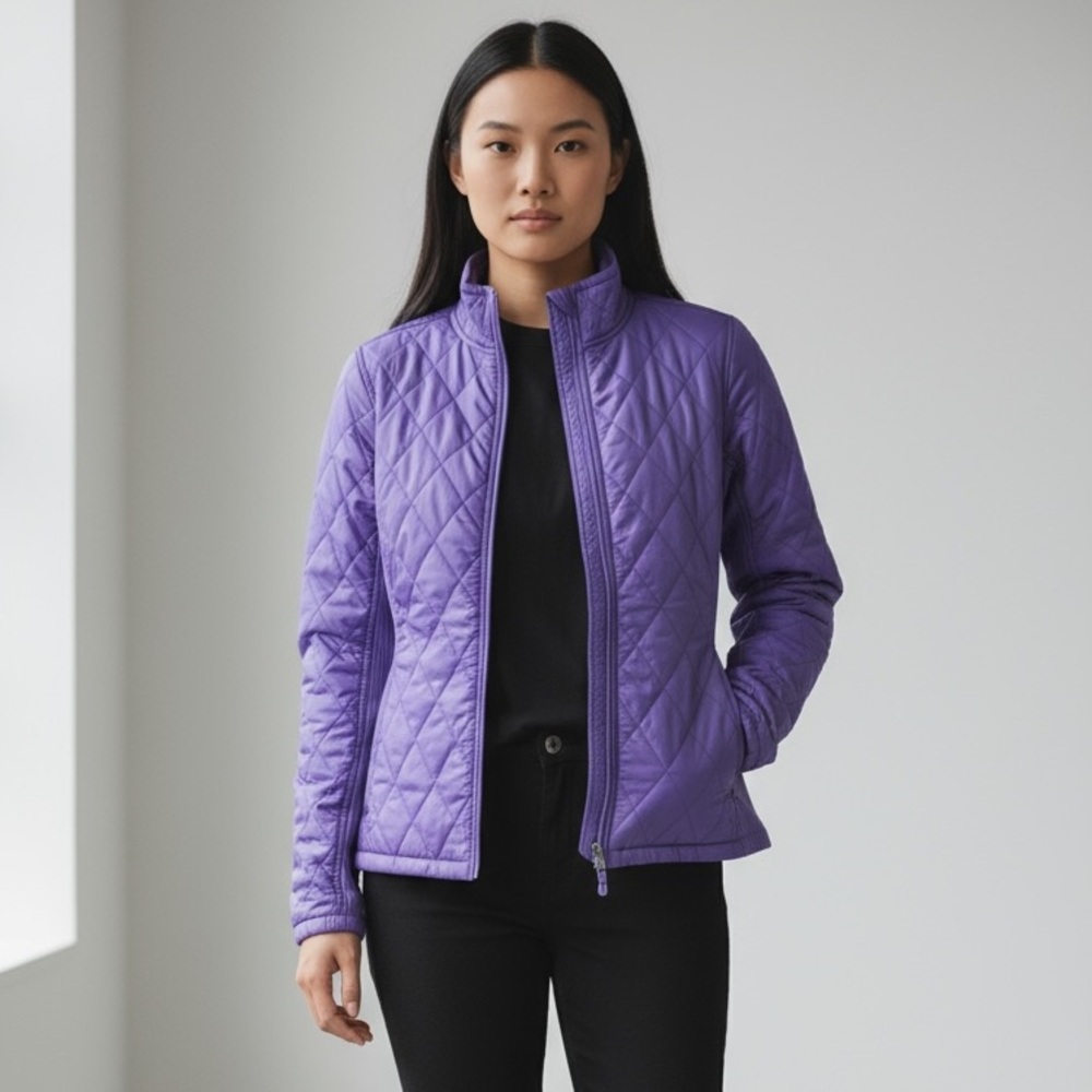 L.L. Bean Quilted Coat w/ Soft Fleece Lining